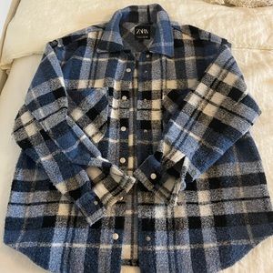 Zara Shacket Overshirt